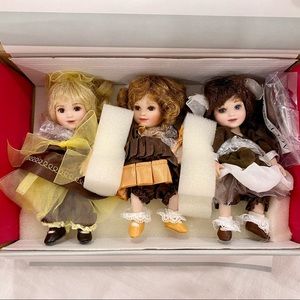 Marie Osmond “Too Sweets” Porcelain Dolls (Cream)